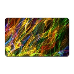 Colourful Flames  Magnet (rectangular)