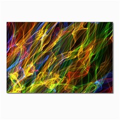 Colourful Flames  Postcards 5  X 7  (10 Pack) by Colorfulart23