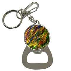 Colourful Flames  Bottle Opener Key Chain