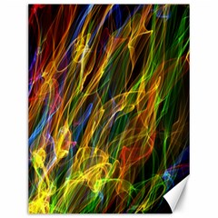 Colourful Flames  Canvas 12  X 16  (unframed)