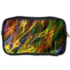 Colourful Flames  Travel Toiletry Bag (one Side)