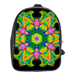 Kaleidoscope Smoke Art (11)2e School Bag (xl)