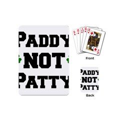 Paddynotpatty Playing Cards (mini) by Shannairl