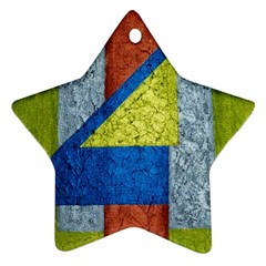 Abstract Star Ornament (two Sides) by Siebenhuehner