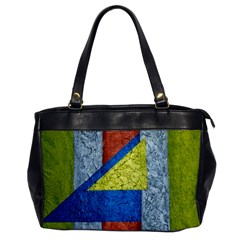 Abstract Oversize Office Handbag (one Side) by Siebenhuehner