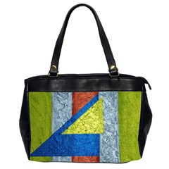 Abstract Oversize Office Handbag (two Sides) by Siebenhuehner