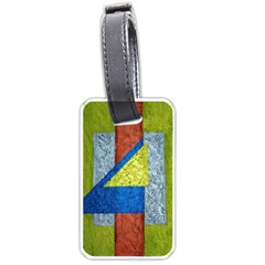 Abstract Luggage Tag (one Side)