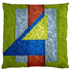 Abstract Large Cushion Case (two Sided)  by Siebenhuehner