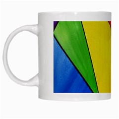 Abstract White Coffee Mug