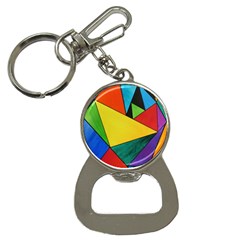 Abstract Bottle Opener Key Chain by Siebenhuehner