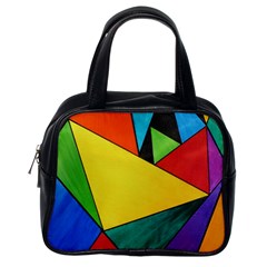 Abstract Classic Handbag (one Side) by Siebenhuehner