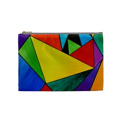 Abstract Cosmetic Bag (medium)