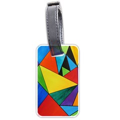 Abstract Luggage Tag (one Side) by Siebenhuehner