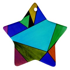 Abstract Star Ornament