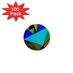 Abstract 1  Mini Button (100 pack) Front