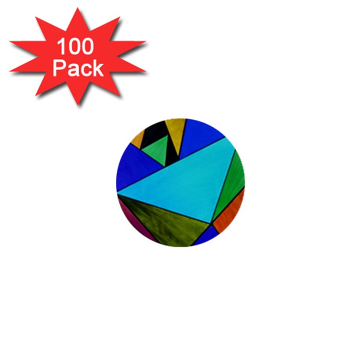 Abstract 1  Mini Button (100 pack)