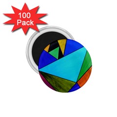 Abstract 1 75  Button Magnet (100 Pack) by Siebenhuehner