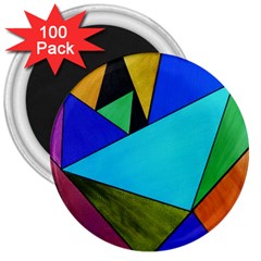 Abstract 3  Button Magnet (100 Pack) by Siebenhuehner