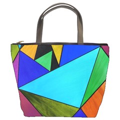 Abstract Bucket Handbag by Siebenhuehner