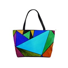 Abstract Large Shoulder Bag