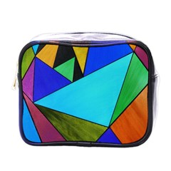 Abstract Mini Travel Toiletry Bag (one Side) by Siebenhuehner