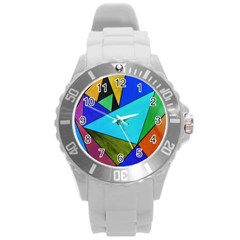 Abstract Plastic Sport Watch (large) by Siebenhuehner