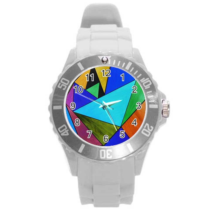 Abstract Plastic Sport Watch (Large)