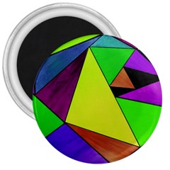 Abstract 3  Button Magnet