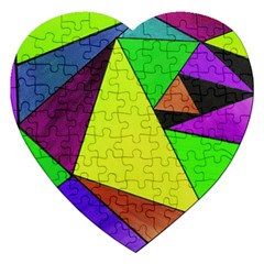 Abstract Jigsaw Puzzle (heart) by Siebenhuehner