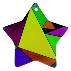 Abstract Star Ornament (two Sides) by Siebenhuehner