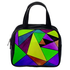 Abstract Classic Handbag (one Side)