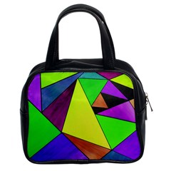 Abstract Classic Handbag (two Sides) by Siebenhuehner