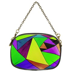 Abstract Chain Purse (one Side)