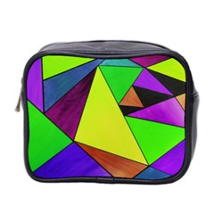 Abstract Mini Travel Toiletry Bag (two Sides) by Siebenhuehner