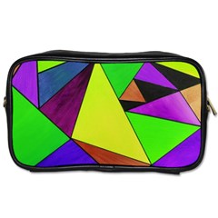 Abstract Travel Toiletry Bag (one Side)