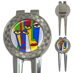 Face Golf Pitchfork & Ball Marker