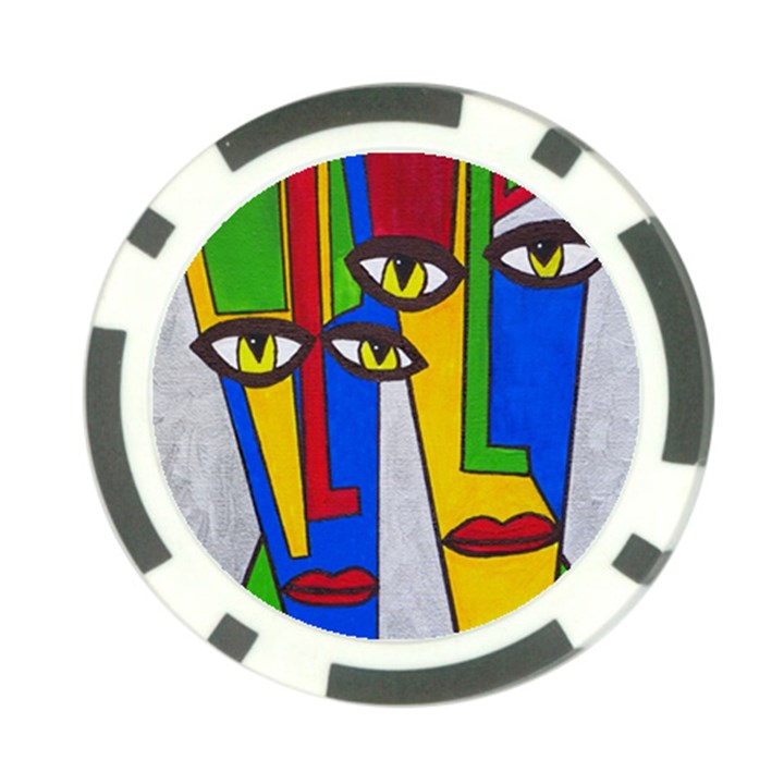 Face Poker Chip