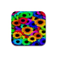 Colorful Sunflowers Drink Coasters 4 Pack (square) by StuffOrSomething