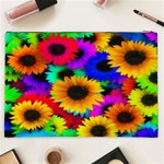 Colorful Sunflowers Cosmetic Bag (XXL) Back