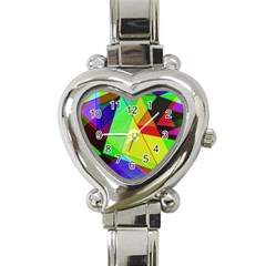 Moderne Heart Italian Charm Watch 