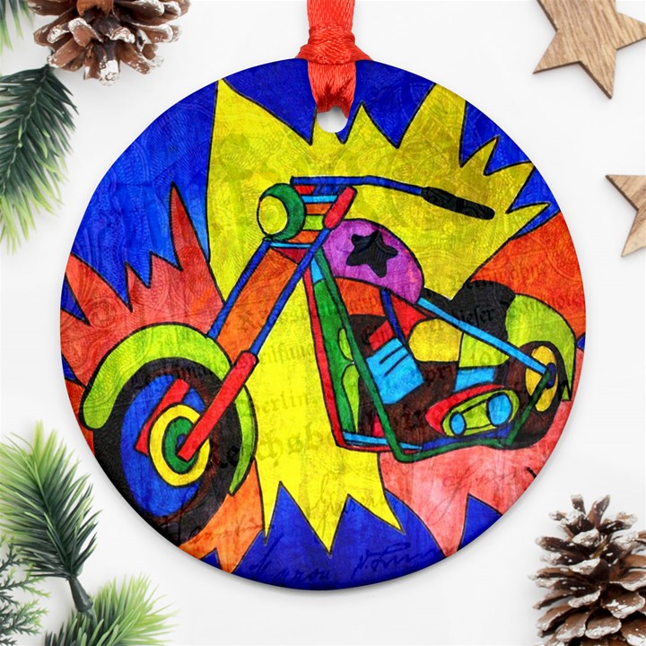 Chopper Round Ornament