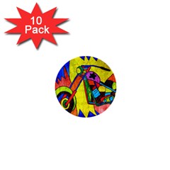 Chopper 1  Mini Button (10 Pack) by Siebenhuehner