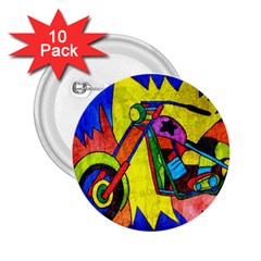 Chopper 2 25  Button (10 Pack) by Siebenhuehner