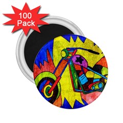 Chopper 2 25  Button Magnet (100 Pack) by Siebenhuehner