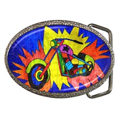 Chopper Belt Buckle (oval) by Siebenhuehner