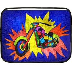 Chopper Mini Fleece Blanket (two Sided) by Siebenhuehner