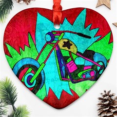 Chopper Heart Ornament