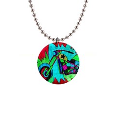 Chopper Button Necklace