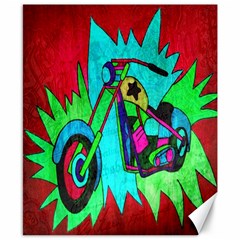 Chopper Canvas 8  X 10  (unframed) by Siebenhuehner