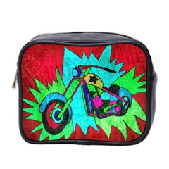 Chopper Mini Travel Toiletry Bag (two Sides)